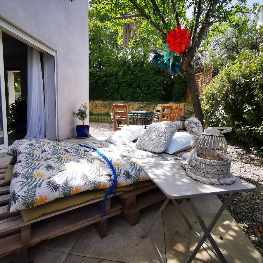 Cool Mediterranean Life 8 People Jacuzzi Barbecue Gametrampoline 2 Parking Villa Безие Екстериор снимка